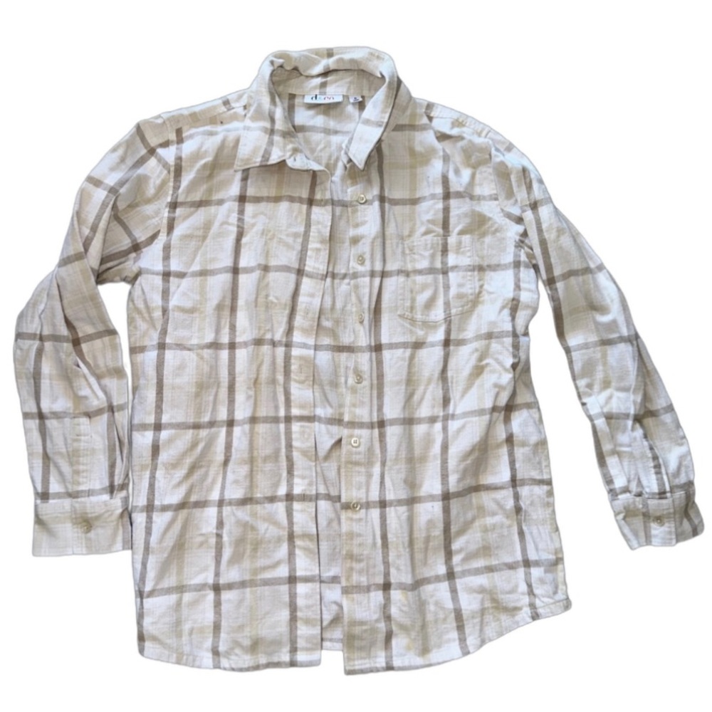 PLAID BUTTON DOWN LONGSLEEVE